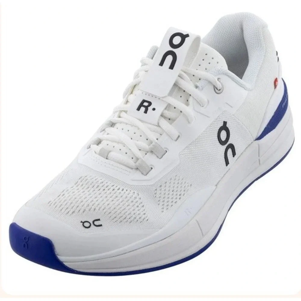 On THE ROGER Pro White / Indigo Tennis Shoes - 48.98721 Men's Size 11
